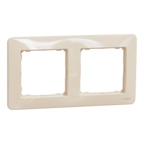   Schneider Electric Sedna Design - SDD312802 - Cadru dublu, universal, bej