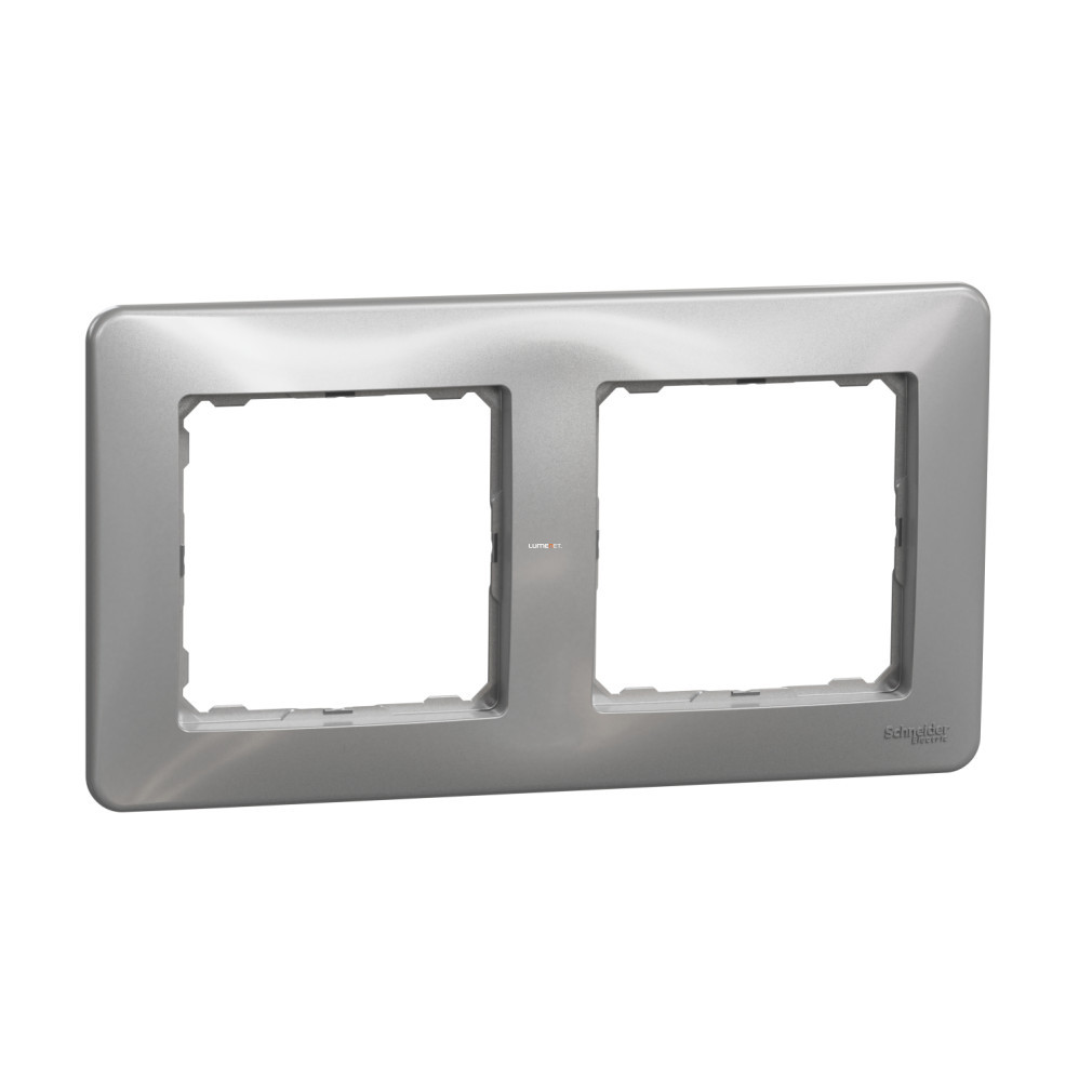 Schneider Sedna Design cadru dublu, universal, aluminiu (SDD313802)