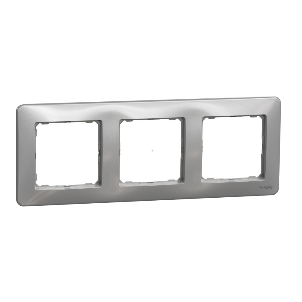 Schneider Sedna Design cadru triplu, universal, aluminiu (SDD313803)
