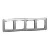 Schneider Electric Sedna Design - SDD313804 - Cadru cvadruplu, universal, din aluminiu