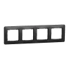 Schneider Electric Sedna Design - SDD314804 - Cadru cvadruplu, universal, antracit