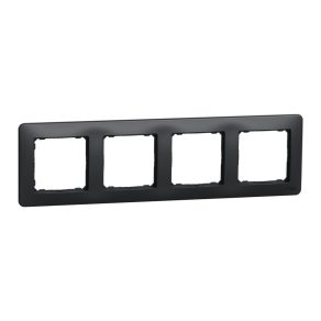   Schneider Electric Sedna Design - SDD314804 - Cadru cvadruplu, universal, antracit