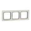 Schneider Electric Sedna Elements - SDD360803 - Cadru triplu, universal, opal