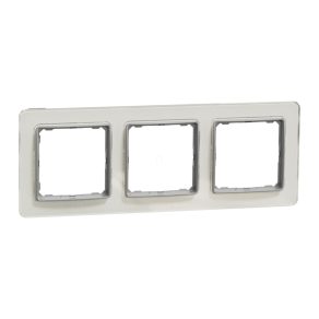   Schneider Electric Sedna Elements - SDD360803 - Cadru triplu, universal, opal