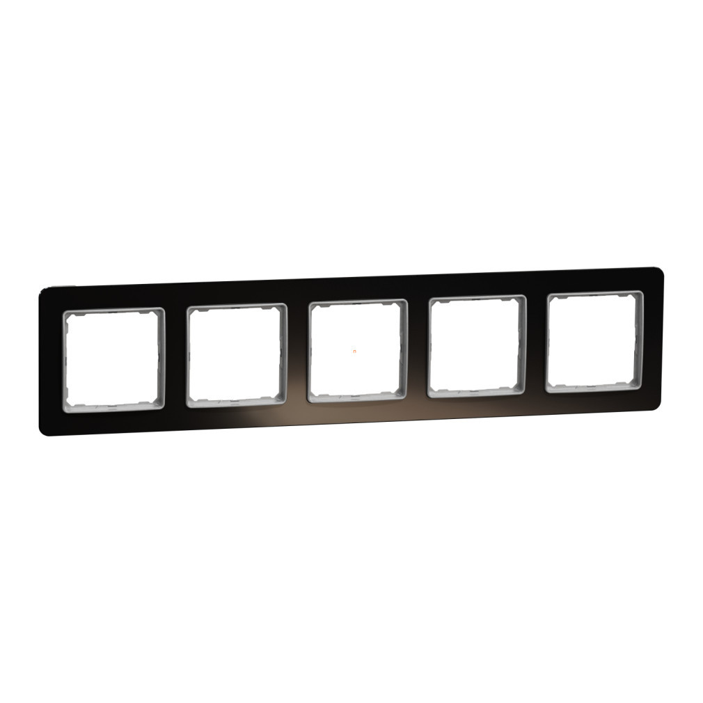 Schneider Sedna Elements cadru quintuplet, universal, negru cristal (SDD361805)