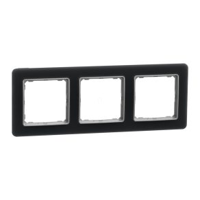   Schneider Electric Sedna Elements - SDD362803 - Cadru triplu, universal, cuarț fumuriu