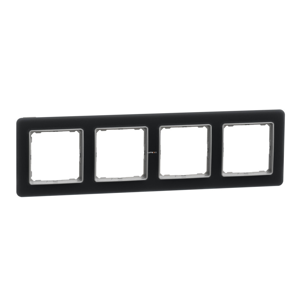 Schneider Sedna Elements cadru cu patru elemente, universal, fum cuarzo (SDD362804)