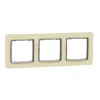 Schneider Sedna Elements cadru triplu, universal, finisaj nobil (SDD380803)