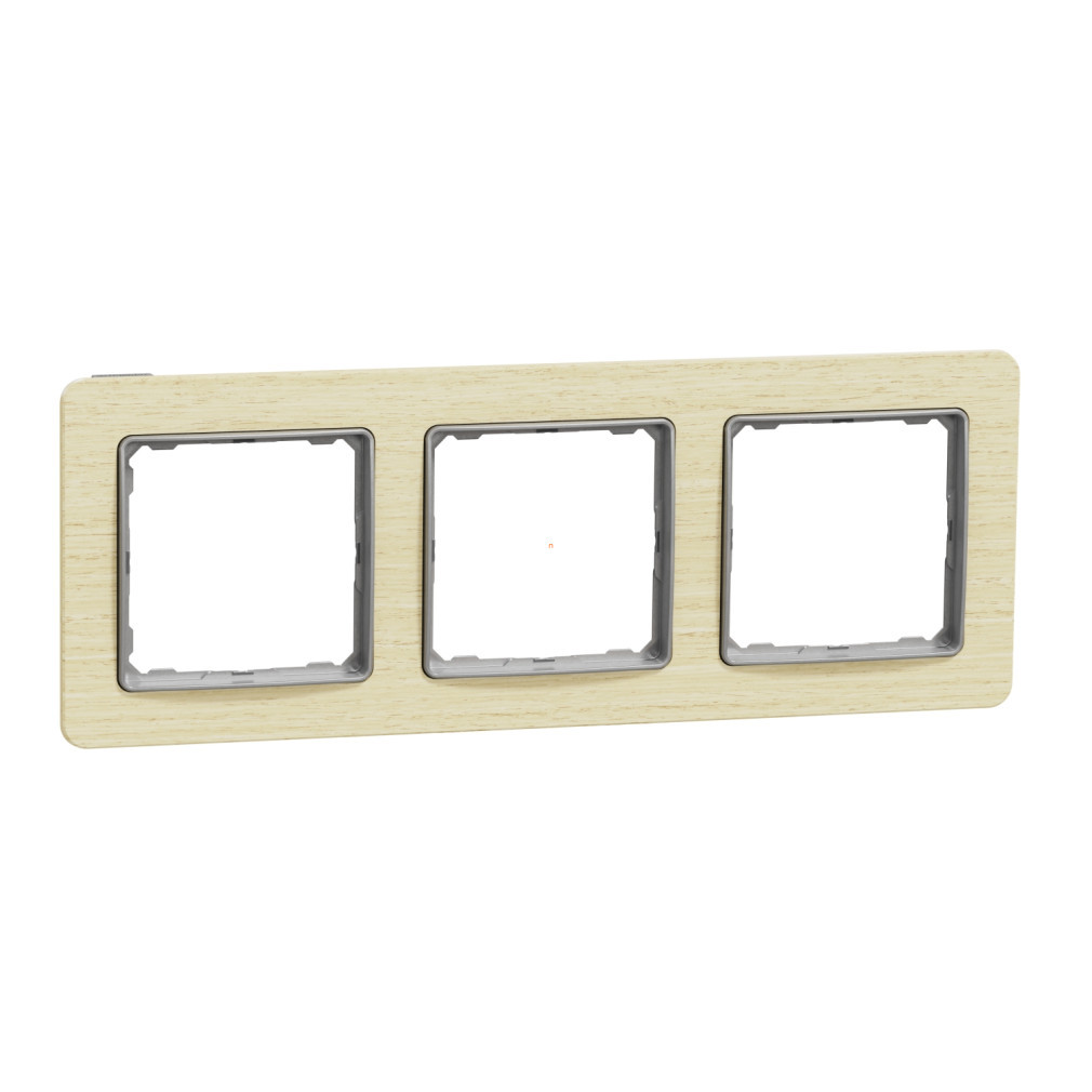 Schneider Sedna Elements cadru triplu, universal, finisaj nobil (SDD380803)