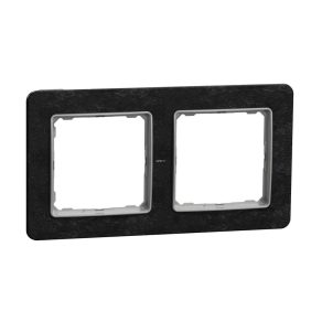   Rama dublă Schneider Sedna Elements, universală, ardezie (SDD391802)