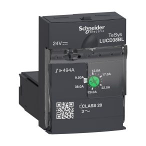   Schneider Electric TeSys U - LUCD38BL - unitate de control avansată, clasa 20, trifazată 3PH 9,5 - 38A 24V CC