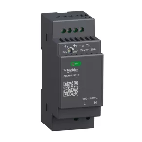  Schneider Electric Phaseo ABL7, ABL8 - ABLM1A24012 - Modicon Sursă de alimentare modulară, modulară, montabilă pe șină DIN, 1f, 24 VCC, 1,2 A, 30 W