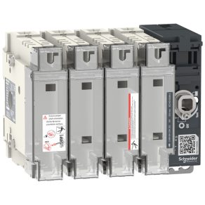   Schneider Electric FuPact GS SDF - LV481404 - 63A 4P DIN000 control frontal sau lateral