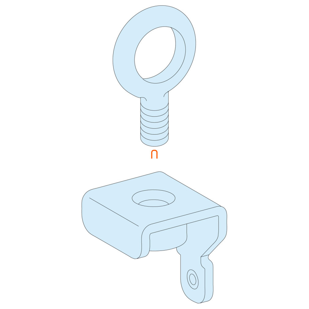 Prisma Set de 4 inele de ridicare LVS08700 Schneider