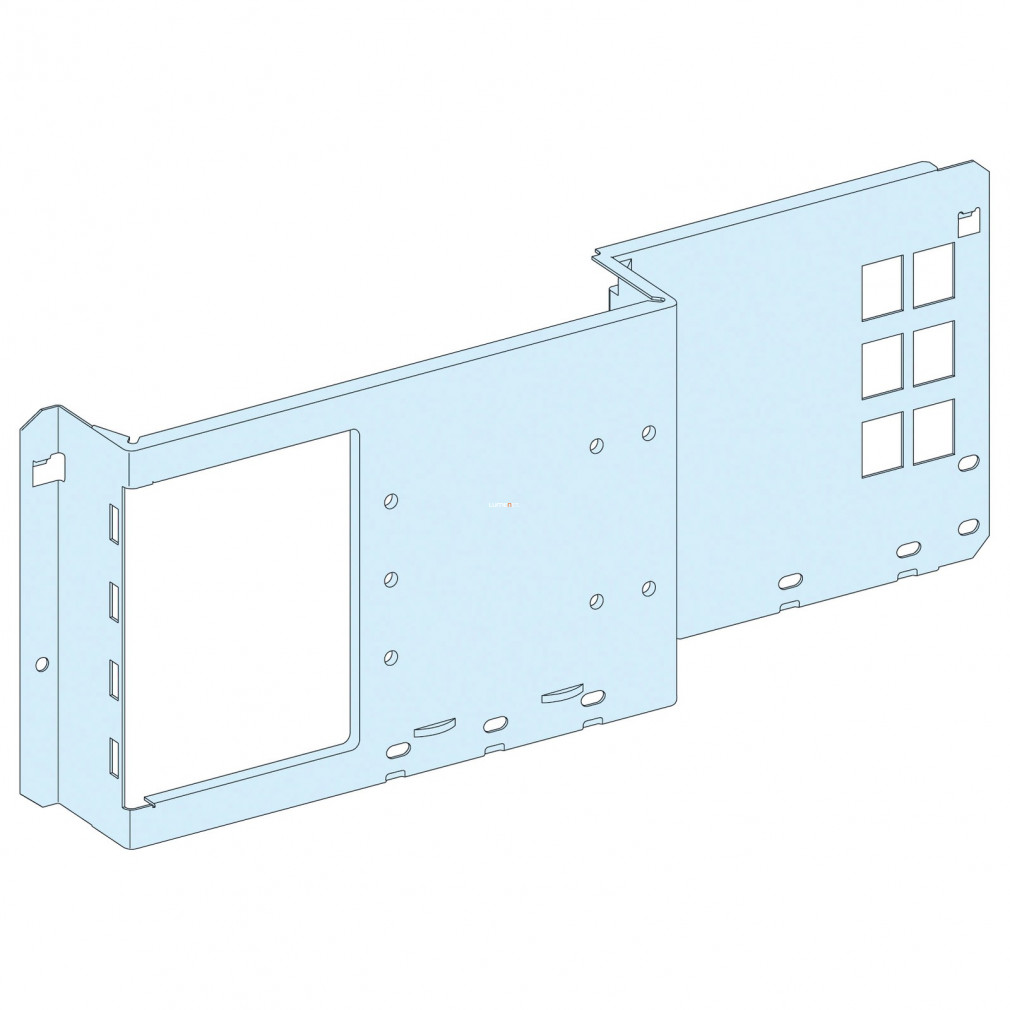 Schneider Prisma SeT placă de montare NS-INS250, orizontală, fixă, comutator basculant LVS03030