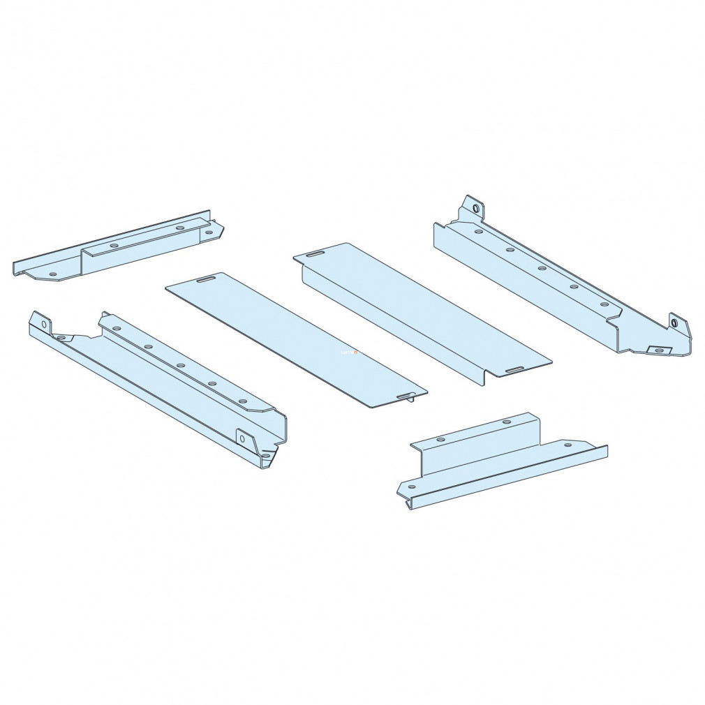 Schneider Prisma SeT IP30 Placă de intrare cabluri în 2 părți, L=400mm, P=400mm LVS08494