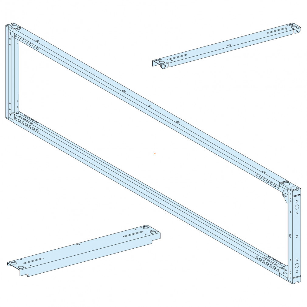 Structură cadru Schneider Prisma SeT, L=650 mm, D=400 mm LVS08406