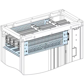   Schneider Electric PrismaSeT - LVS04963 - Carcasă de tip 2 pentru șină colectoare orizontală de 4000 A, W300 D600