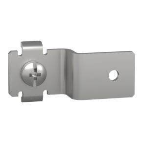   Schneider Electric PrismaSeT - LVS04206 - 2 elemente de fixare pentru bară de legare la pământ verticală, miez = 15 mm