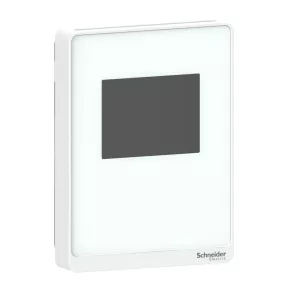   Schneider Electric SpaceLogic Analog - SLAWTX2 - senzor de umiditate, ecran tactil, ieșire analogică, alb