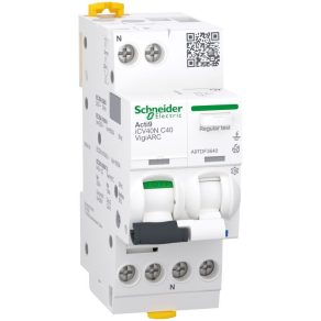   Schneider Electric Acti9 iCV40N -A9TDF3640-VigiARC unitate de declanșare Clasa A-SI, 1P-N, C, 40A, 30mA
