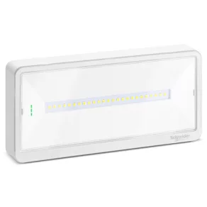   Schneider Electric Exiway Light - OVA44010 lumină de urgență, IP42, IK09, 1-3 ore, 50-110 lm