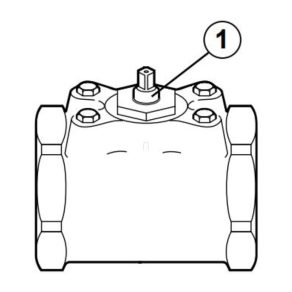   Supape cu glob și actuatoare Schneider Electric - 0618-9-210 - KIT CARCASĂ PENTRU SUPAPĂ MBF