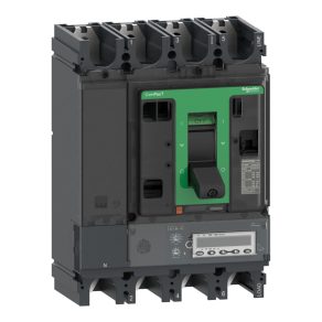   Schneider Electric ComPacT NSX (2021) - C40R45E400 - Întrerupător NSX400R, 200 kA 415 VAC, unitate de declanșare MicroLogic 5.3 E 400 A, 4P4d