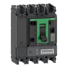   Schneider Electric ComPacT NSX (2021) - C40V46E400 - Întrerupător NSX400HB1, 75 kA 690 VAC, unitate de declanșare MicroLogic 6.3 E 400 A, 4P4d