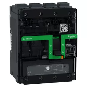   Schneider Electric ComPacT NSXm (2021) - C11F6TM040L - Întrerupător (36 kA, 415 V c.a.), 4P 3d, reglaj 40 A, unitate de declanșare TMD, cu conectori EverLink