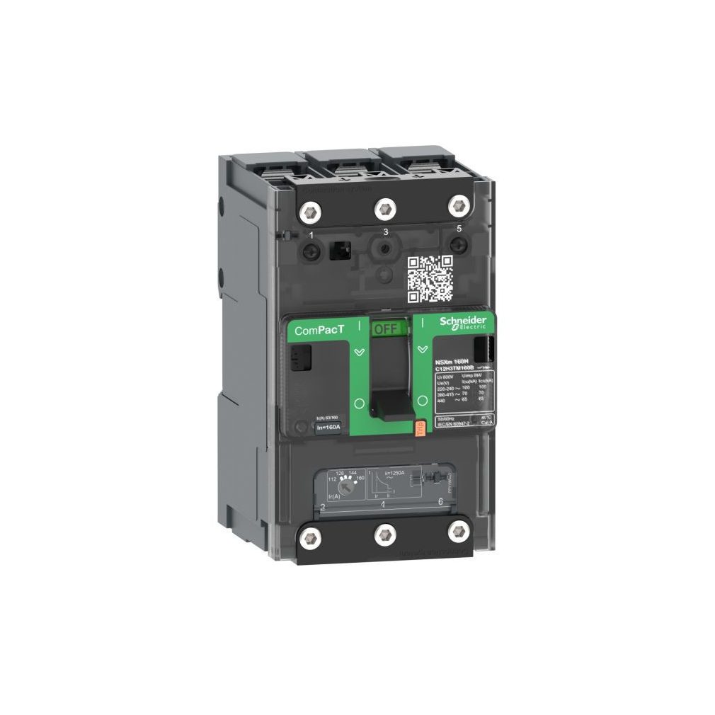 Schneider Compact NSXm 36kA TM63D întrerupător cu conectori 3P C11F3TM063B