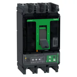   Schneider Electric ComPacT NSX (2021) - C40N34V400 - Întrerupător NSX400N, 50 kA 415 VCA, unitate de declanșare MicroLogic4.3 Vigi 400 A, 3P3d