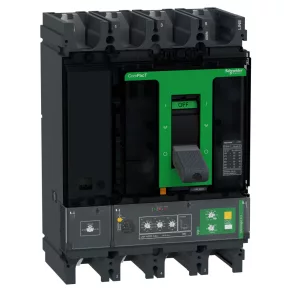   Schneider Electric ComPacT NSX (2021) - C40N44V400 - Întrerupător NSX400N, 50 kA 415 VCA, unitate de declanșare MicroLogic 4.3 Vigi 400 A, 4P4d