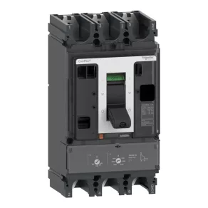   Schneider Electric ComPacT NSX (2021) - C40F3TM400D - întrerupător NSX400F DC, 36 kA 750 VCC, unitate de declanșare TM-DC, reglaj 400 A, 3P