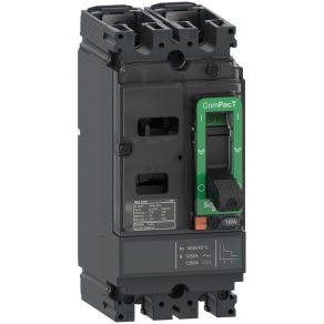   Schneider Electric ComPacT NSX (2021) - C10F2TM020 - Întrerupător NSX100F AC/DC, 18 kA 415 VAC, unitate de declanșare TMD 20 A, 2P2d