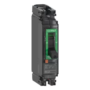   Schneider Electric ComPacT NSX (2021) - C25N1TM250 - Întrerupător NSX250N AC, 25 kA 240 VAC, unitate de declanșare TMD 250 A, 1P1d