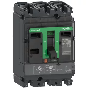   Schneider Electric ComPacT NSX (2021) - C25F3TM125 - Întrerupător NSX160F, 36 kA 415 VCA, unitate de declanșare TMD 125 A, 3P3d