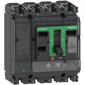   Schneider Electric ComPacT NSX (2021) - C10N4TM050 - Întrerupător NSX100N, 50 kA 415 VAC, unitate de declanșare TMD 50 A, 4P4d