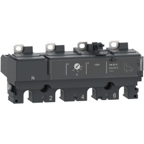   Schneider Electric ComPacT NSX (2021) - C164MG125 - Unitate de declanșare TM125G NSX pentru întrerupător de circuit 160, termomagnetic, setare 125 A, 4P4d