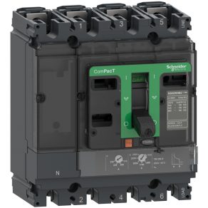   Schneider Electric ComPacT NSX (2021) - C10R4TM050 - Întrerupător NSX100R, 200 kA 415 VAC, unitate de declanșare TMD 50 A, 4P4d
