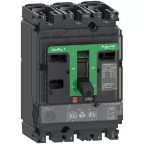   Schneider Electric ComPacT NSX (2021) - C10W32M100 - Disjunctor NSX100HB2, 100 kA 690 VAC, unitate de declanșare MicroLogic 2.2 M 100 A, 3P3d