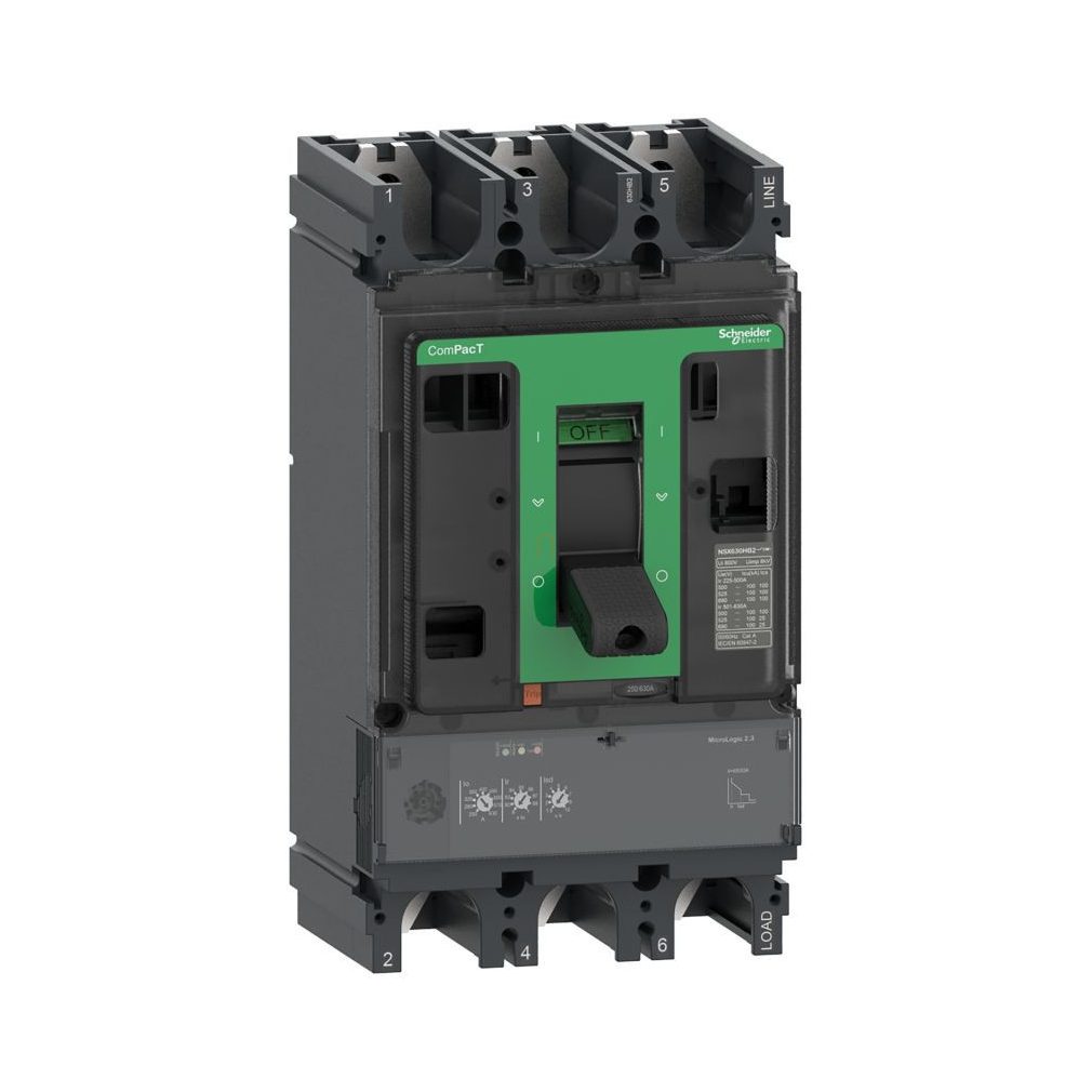 Schneider 3P3D Micrologic 2.3 250A NSX400F întrerupător complet C40F32D250