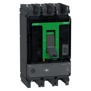   Schneider Electric ComPacT NSX (2021) - C40F31M320 - Întrerupător NSX400F, 36 kA 415 VAC, unitate de declanșare MicroLogic 1.3 M 320 A, 3P3d