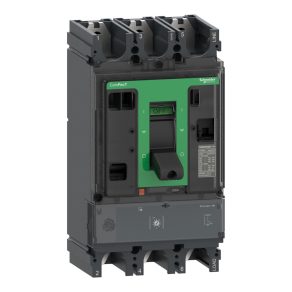   Schneider Electric ComPacT NSX (2021) - C63H31M500 - Întrerupător NSX630H, 70 kA 415 VAC, unitate de declanșare MicroLogic 1.3 M 500 A, 3P3d