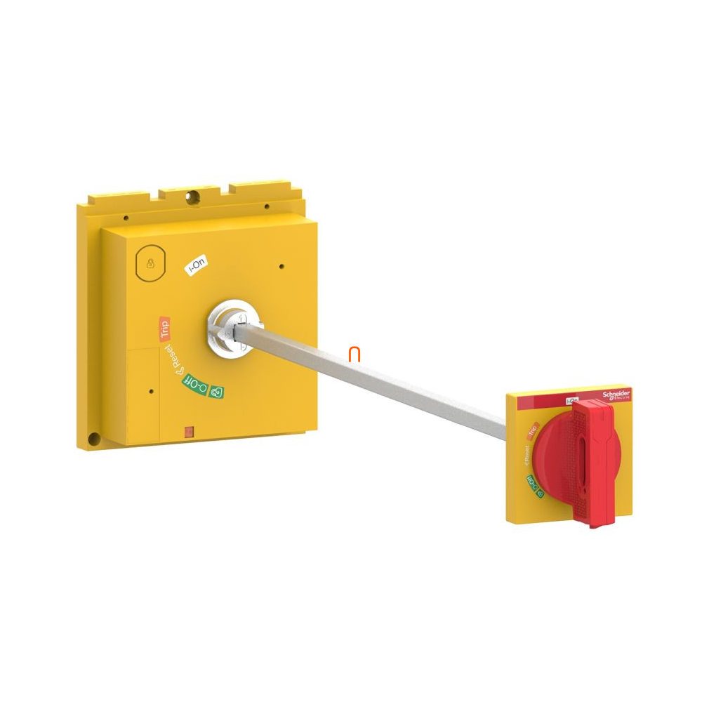 Schneider manetă manuală prelungită galben/roșu LV432600T