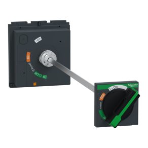   Schneider Electric ComPacT NSX (2021) - LV432603T - Acționare rotativă extinsă, NSX 400/630, braț negru, ax telescopic 272 până la 600 mm, dispozitiv montat pe cărucior, IP55