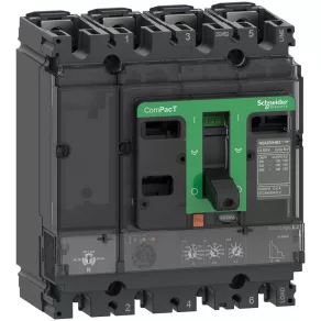   Schneider Electric ComPacT NSX (2021) - C16F42D100 - Întrerupător NSX160F, 36 kA 415 VAC, unitate de declanșare MicroLogic 2.2 100 A, 4P4d