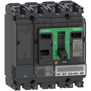   Schneider Electric ComPacT NSX (2021) - C25W36M220 - Întrerupător NSX250HB2, 100 kA 690 VAC, MicroLogic 6.2 E - Unitate de declanșare M 220 A, 3P3d