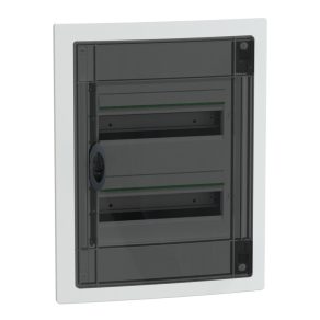   Schneider Electric PrismaSeT XS - LVSXP213 - Dulap, ușă de culoare fum, încastrat, 2x13 module, PEN