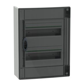   Schneider Electric PrismaSeT XS - LVSXR213 - Dulap, ușă de culoare fumurie, montat la suprafață, 2x13 module, PEN